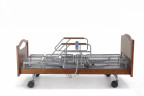Кровать электрическая MED-MOS DB-2B с поворотным креслом в правую сторону (коричневый)