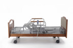 Кровать электрическая MED-MOS DB-2B с поворотным креслом в правую сторону (коричневый)